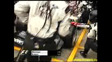 Pit Stop Batton And Montoya