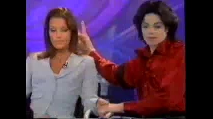 Michael Jackson sing to Lisa Mary - I love to sing with you 