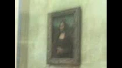 Мона Лиза Оригинала В Париж - Лувара