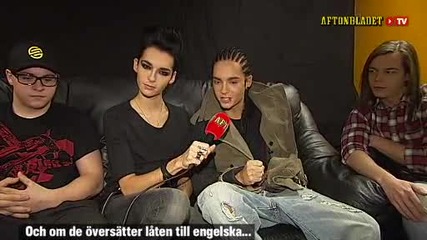 Tv Aftonbladet - Tokio Hotel hq 06.03.2010 