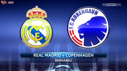 Real Madrid - Fc Kobenhavn 4-0