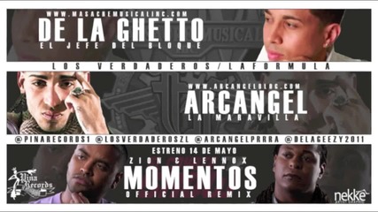 * Регетон 2011 + Превод * Zion Y Lennox ft Arcangel - De La Ghetto - Momentos( Мигове)