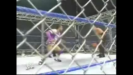 Mvp vs Kane Steel Cage match! Part 1