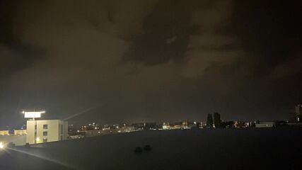 Мълнии над София