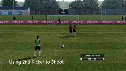 Pes 2012 Free Kick Tutorial