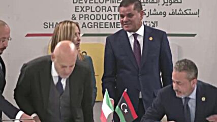 Премиерката на Италия подписа голяма газова сделка в Либия