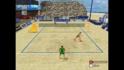 играта плажен волейбол - 6 етап - бразилия и австралия