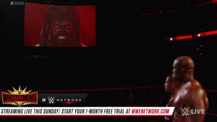 Finn Bálor will introduce Bobby Lashley to The Demon at WrestleMania: Raw, April 1, 2019