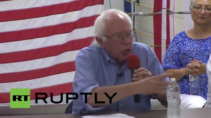 USA: Sanders stings Trump over "racism and demagoguery"