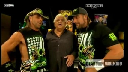 D - Generation X and Dusty Rhodes - Backstage 2/3 | Raw | 31.8.2009