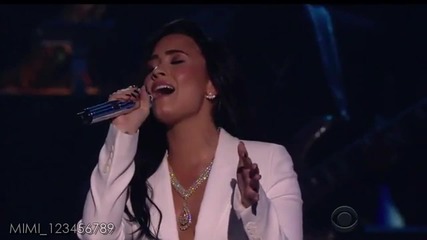 Адски мощен глас! Demi Lovato - Hello - Grammy 2016