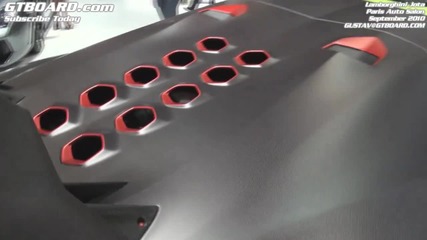 Lamborghini Sesto Elemento на изложението в Париж . 