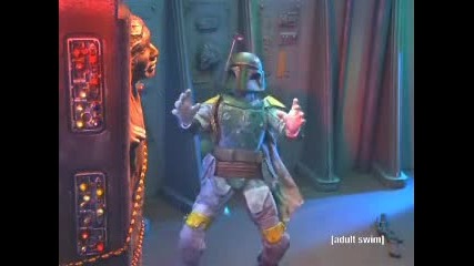 Robot Chicken Boba Fett, Solo Moment