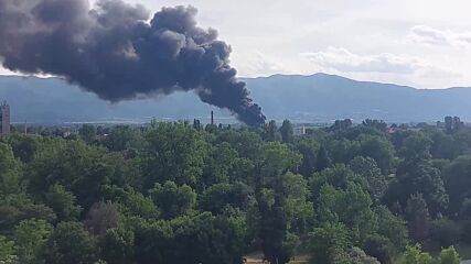 От "Моята новина": Голям пожар в Пазарджик
