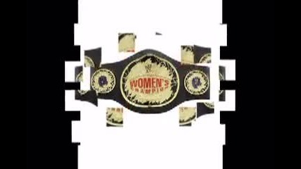 Womens champion с песента на най - добрата Wwe дива