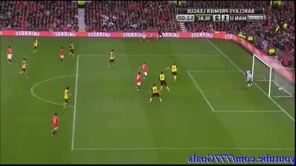 Д. Бербатов Гол-manchester United vs Blackburn Rovers 1-2 Goal Dimitar
