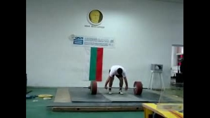 Изтласкване 150 кг. Йордан Тодоров