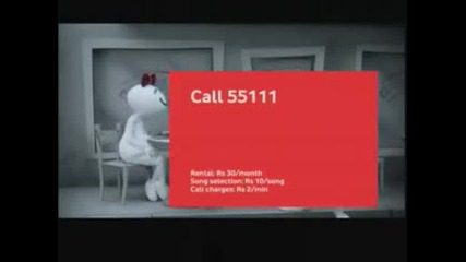 Vodafone Zoozoo Ad 2009 - Add Background Music