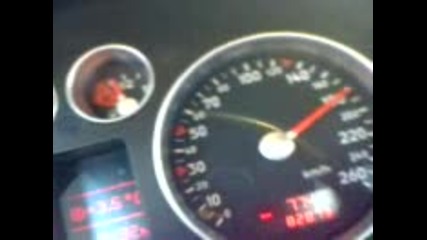 0 - 230 km h Audi Tt 225 quattro