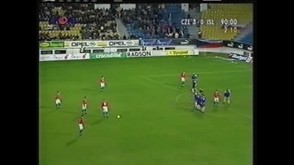 2000 Czech Republic 4-iceland 0 world Cup Qualfiier