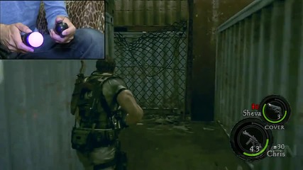 Resident Evil 5 - Ps Move Motion Controls Preview (720p) 