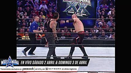 Undertaker vs Kane: WrestleMania XX (Lucha Completa)