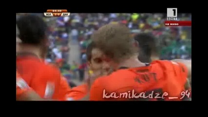 Холандия с/у Дания 2 - 0 