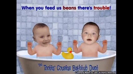 Бебета в вана пърдят .. 