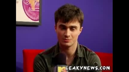 Dan Radcliffe On Mtv - Talking Hints