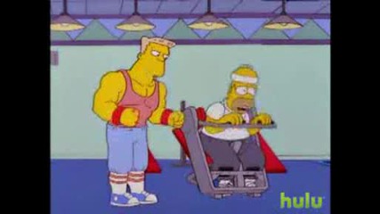The Simpsons - Какво е фитнес салон