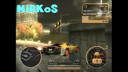 Nfs Most Wanted + Nfs Carbon Gameplay (movie by mirkos) [hq]