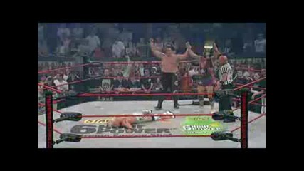 T N A i M P A C T ! - Kurt Angle and Samoa Joe vs A J Styles and Jeff Jarett 