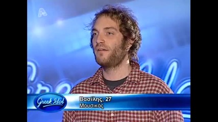 Vasilis 27 » Greek Idol E3 Auditions Best of Alpha Tv (12 - 3 - 2010)