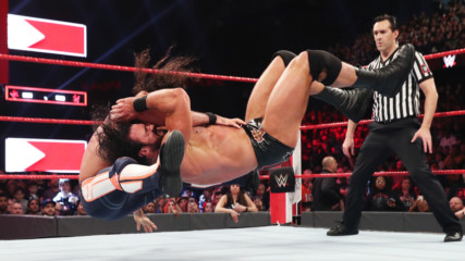 Seth Rollins vs. Drew McIntyre: Raw, March 18, 2019
