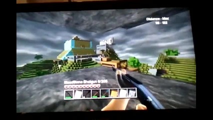 My castle miner z 2 biggest house _ town glimps!!!