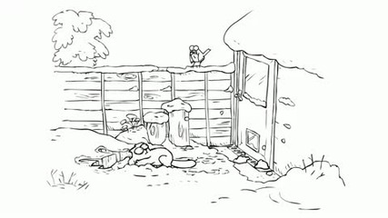 Simon's cat Snow Business