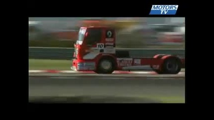 Accident Fia European Truck Most 2008 