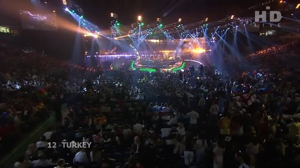 Turkey - Mor ve Otesi - Deli (eurovision 2008)