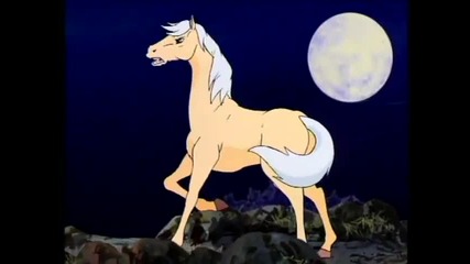 The Silver Brumby Opening English - Сребърното конче [480p]
