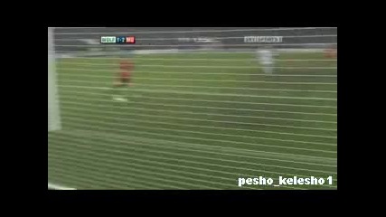 Wolfsburg 1:3 Manchester United Michael Owen 