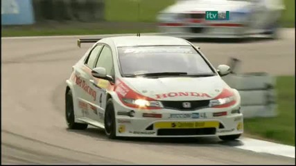 2010 Btcc - Race 1 at Rockingham - Part 2 of 6 (gridwalk - Grid) 