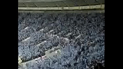 Chelsea Fc Fans Sing A Club Hymn At Moscow