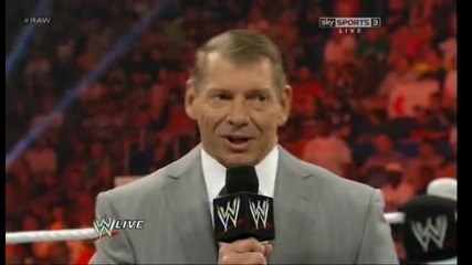 Wwe Raw 11.06.12 Mr.mcmahon Is Back!!!