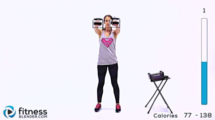 Strong Lean Toned Arms Chest and Shoulders Workout - Lift Like you Mean It