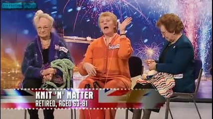 Britains got talent - Knit n natter