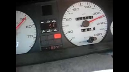 Audi S4 speed 120 - 275kmh 