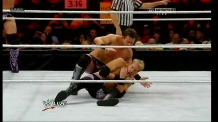 Wwe Raw 30.07.12 Крис Джерико и Крисчън срещу Долф Зиглър и Миз