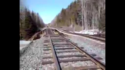Свлачище под жп линия