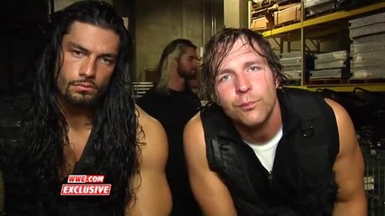 Dean Ambrose Has A Message For Christian (hd)