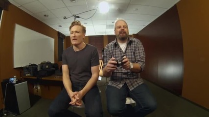 Conan O'brien Reviews grand Theft Auto V Clueless Gamer Conan on Tbs